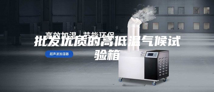 批发优质的高低温气候试验箱