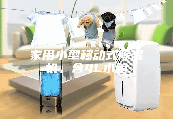 家用小型移动式除湿机，含4L水箱