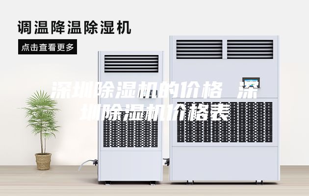 深圳除湿机的价格 深圳除湿机价格表