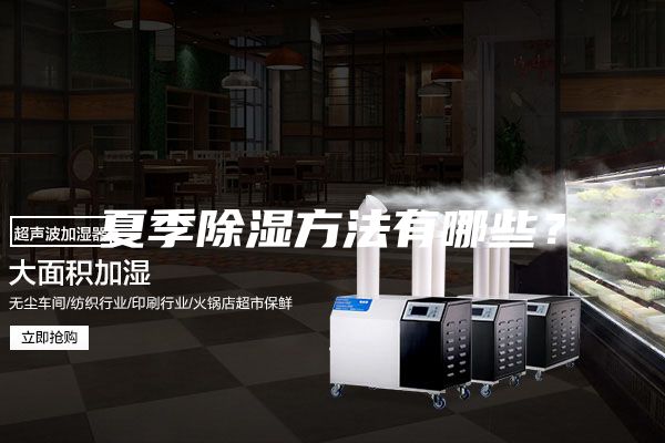 夏季除湿方法有哪些？