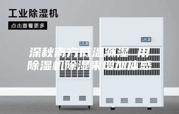 深秋南方低温潮湿 用除湿机除湿来增加体感