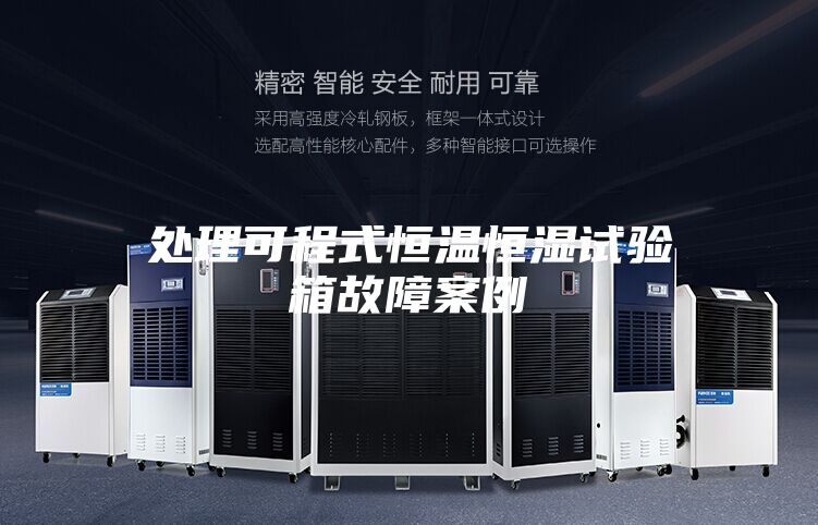 处理可程式恒温恒湿试验箱故障案例