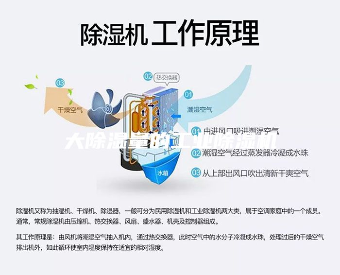 大除湿量的工业除湿机