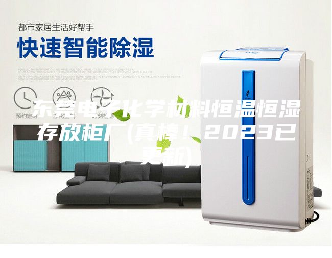 东莞电子化学材料恒温恒湿存放柜厂(真棒！2023已更新)