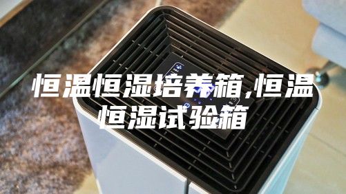 恒温恒湿培养箱,恒温恒湿试验箱