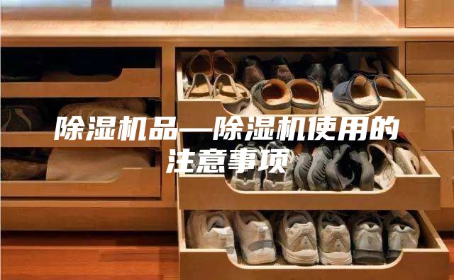 除湿机品—除湿机使用的注意事项