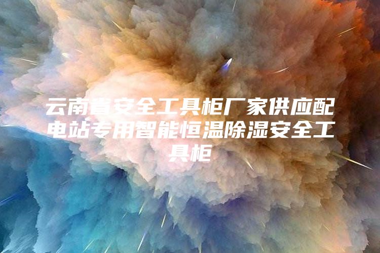 云南省安全工具柜厂家供应配电站专用智能恒温除湿安全工具柜