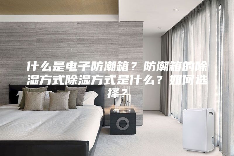 什么是电子防潮箱？防潮箱的除湿方式除湿方式是什么？如何选择？