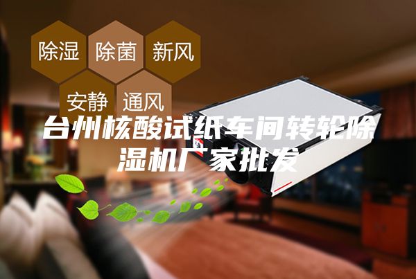 台州核酸试纸车间转轮除湿机厂家批发
