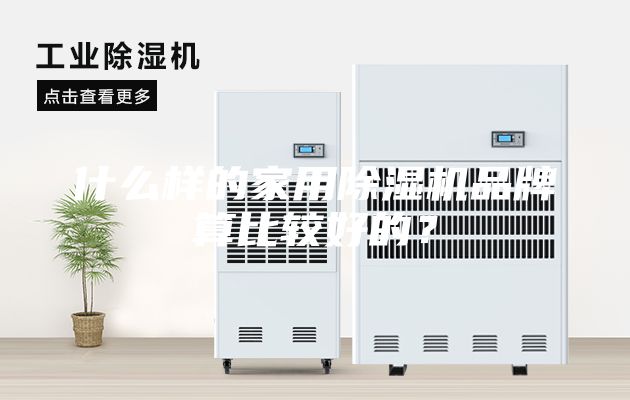 什么样的家用除湿机品牌算比较好的？