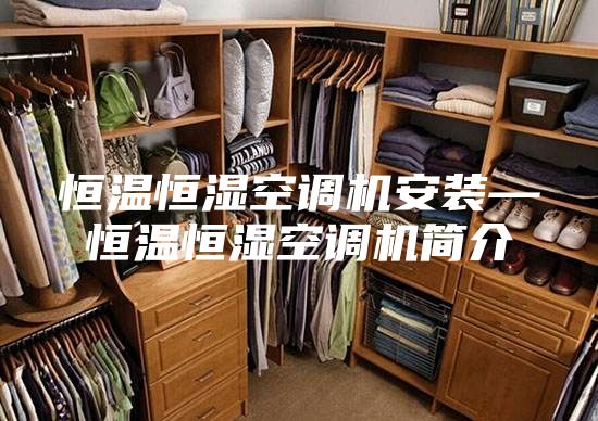 恒温恒湿空调机安装—恒温恒湿空调机简介