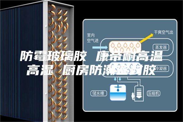 防霉玻璃胶 康帝耐高温高湿 厨房防潮密封胶