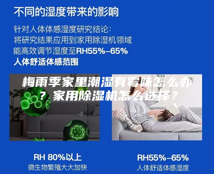 梅雨季家里潮湿有霉味怎么办？家用除湿机怎么选择？