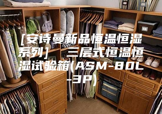 [安诗曼新品恒温恒湿系列]  三层式恒温恒湿试验箱(ASM-80L-3P)