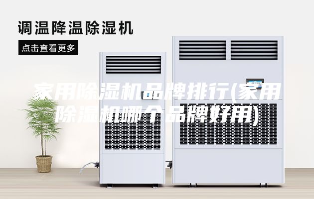 家用除湿机品牌排行(家用除湿机哪个品牌好用)