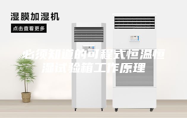 必须知道的可程式恒温恒湿试验箱工作原理