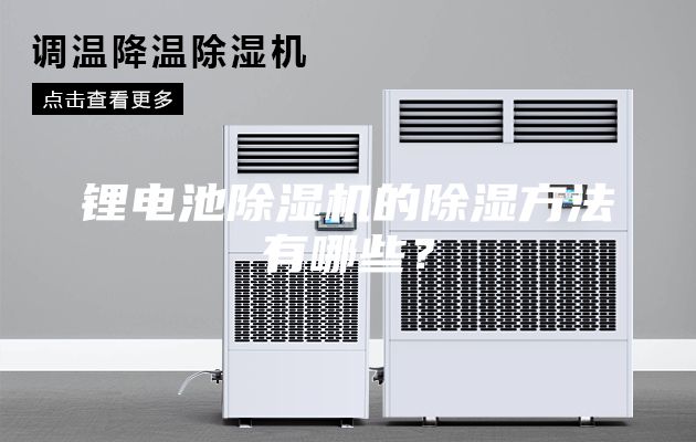 锂电池除湿机的除湿方法有哪些？