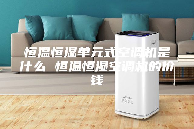 恒温恒湿单元式空调机是什么 恒温恒湿空调机的价钱