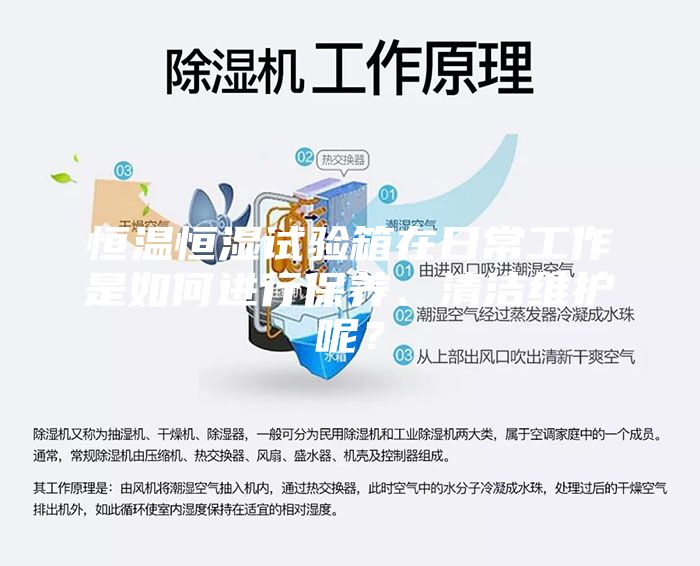恒温恒湿试验箱在日常工作是如何进行保养、清洁维护呢？