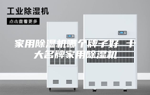 家用除湿机哪个牌子好 十大名牌家用除湿机