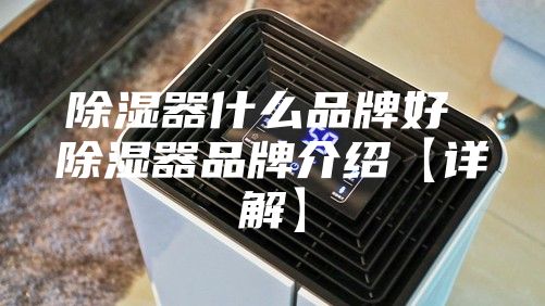 除湿器什么品牌好 除湿器品牌介绍【详解】