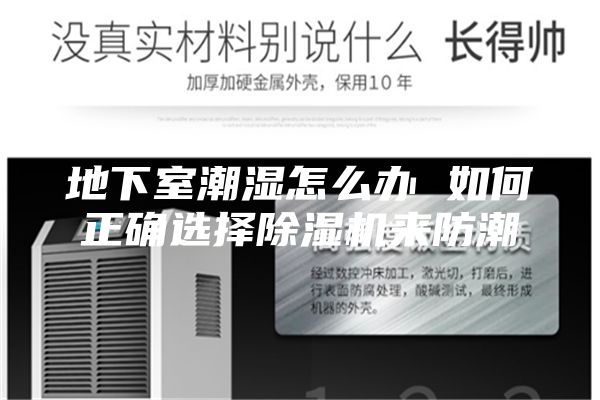 地下室潮湿怎么办 如何正确选择除湿机来防潮