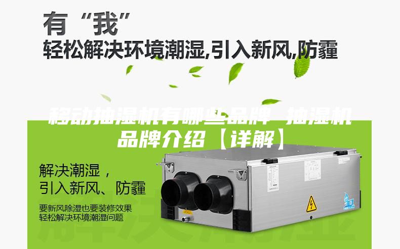 移动抽湿机有哪些品牌 抽湿机品牌介绍【详解】