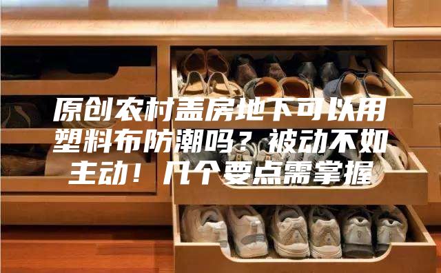 原创农村盖房地下可以用塑料布防潮吗？被动不如主动！几个要点需掌握