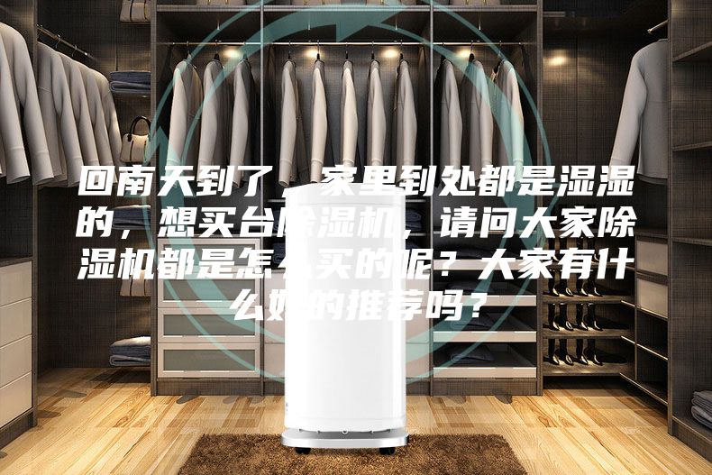 回南天到了，家里到处都是湿湿的，想买台除湿机，请问大家除湿机都是怎么买的呢？大家有什么好的推荐吗？