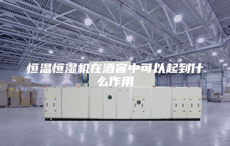恒温恒湿机在酒窖中可以起到什么作用