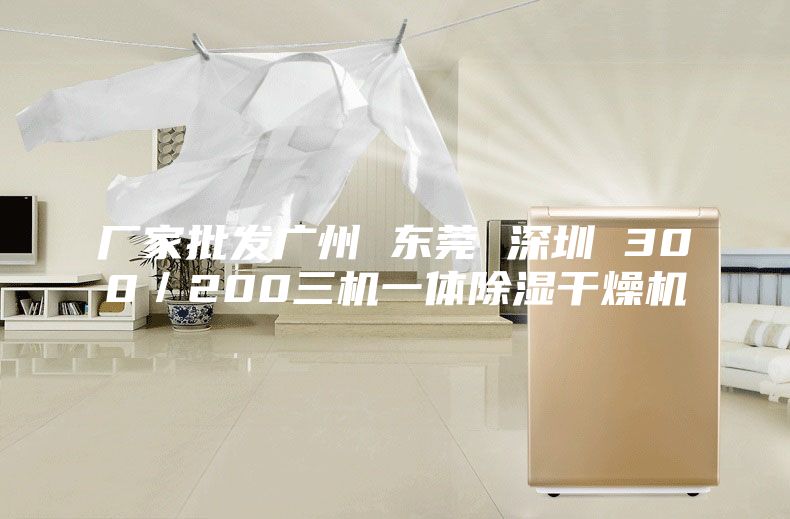 厂家批发广州 东莞 深圳 300／200三机一体除湿干燥机