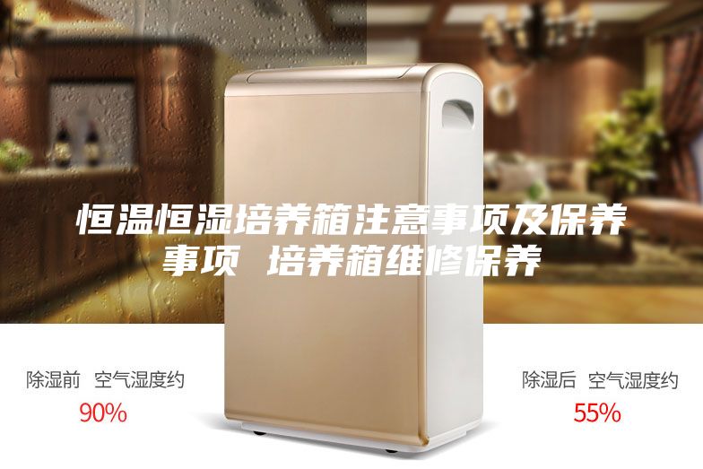 恒温恒湿培养箱注意事项及保养事项 培养箱维修保养