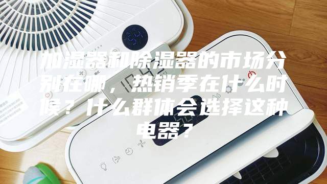 加湿器和除湿器的市场分别在哪，热销季在什么时候？什么群体会选择这种电器？