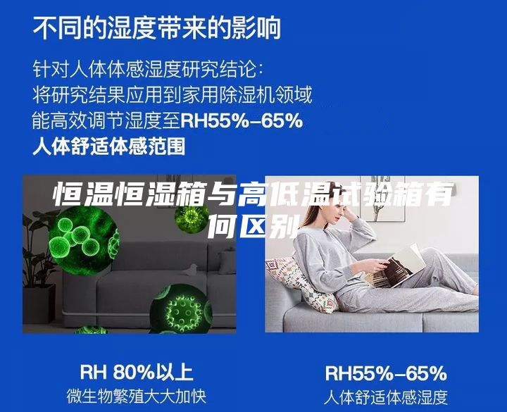 恒温恒湿箱与高低温试验箱有何区别