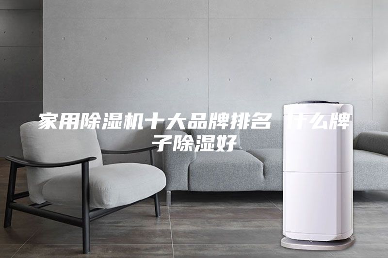 家用除湿机十大品牌排名 什么牌子除湿好