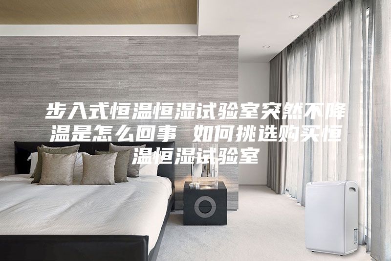 步入式恒温恒湿试验室突然不降温是怎么回事 如何挑选购买恒温恒湿试验室