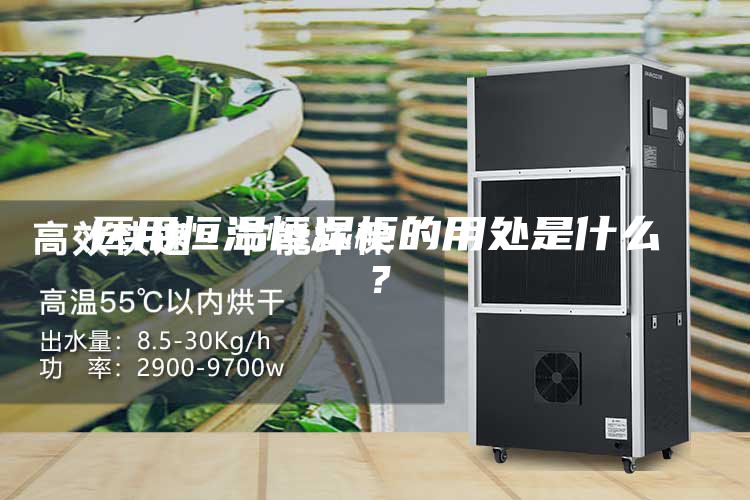 医用恒温恒湿柜的用处是什么？