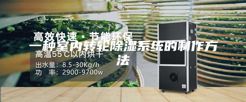 一种室内转轮除湿系统的制作方法