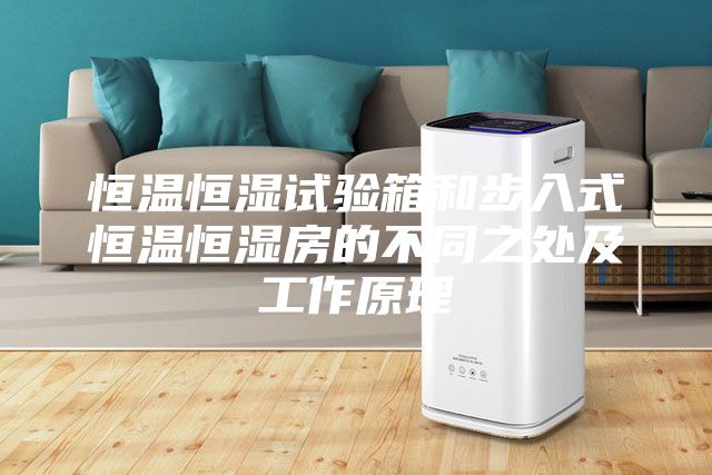恒温恒湿试验箱和步入式恒温恒湿房的不同之处及工作原理