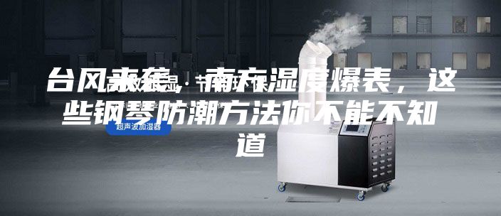 台风来袭，南方湿度爆表，这些钢琴防潮方法你不能不知道