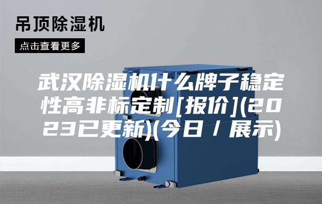 武汉除湿机什么牌子稳定性高非标定制[报价](2023已更新)(今日／展示)