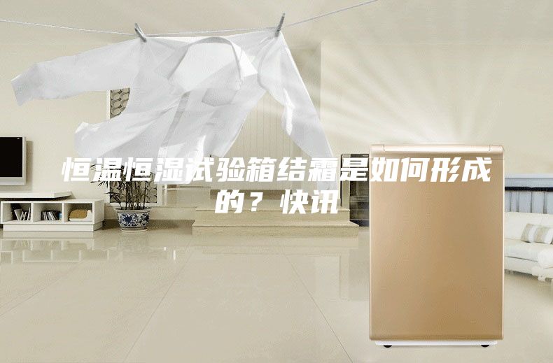 恒温恒湿试验箱结霜是如何形成的？快讯