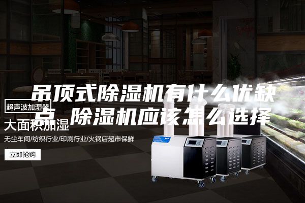 吊顶式除湿机有什么优缺点 除湿机应该怎么选择
