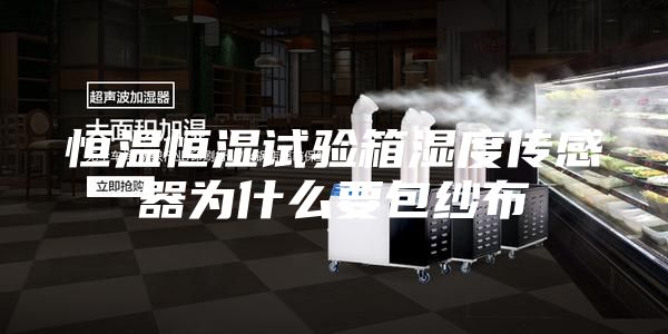 恒温恒湿试验箱湿度传感器为什么要包纱布