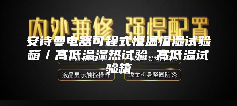 安诗曼电器可程式恒温恒湿试验箱／高低温湿热试验 高低温试验箱