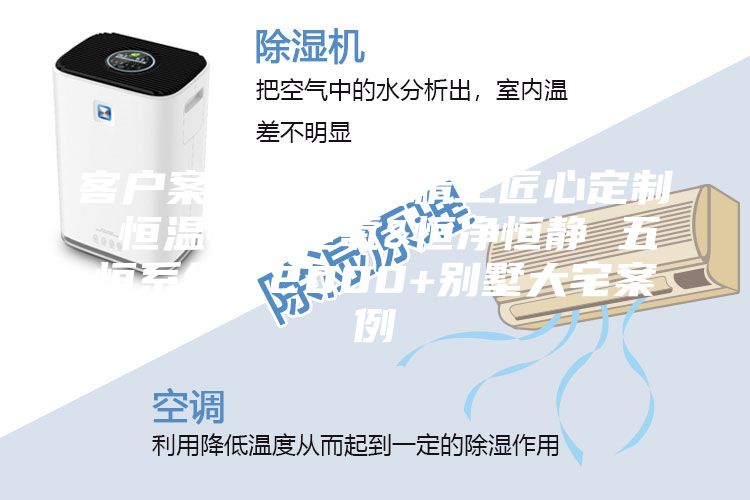 客户案例15年来,精工匠心定制 恒温恒湿恒氧&恒净恒静 五恒系统, 2000+别墅大宅案例