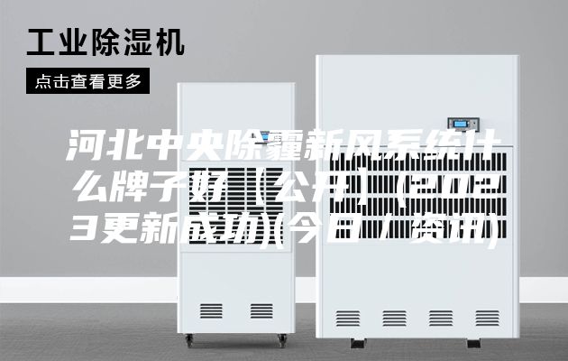 河北中央除霾新风系统什么牌子好【公开】(2023更新成功)(今日／资讯)