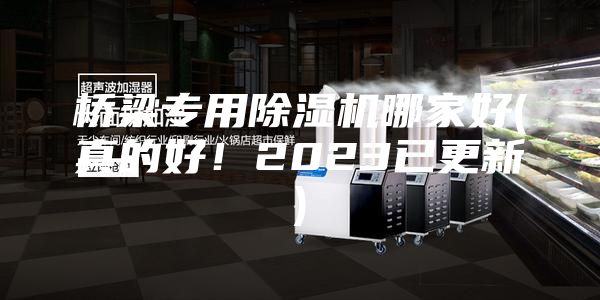 桥梁专用除湿机哪家好(真的好！2023已更新)