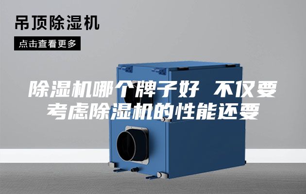 除湿机哪个牌子好 不仅要考虑除湿机的性能还要