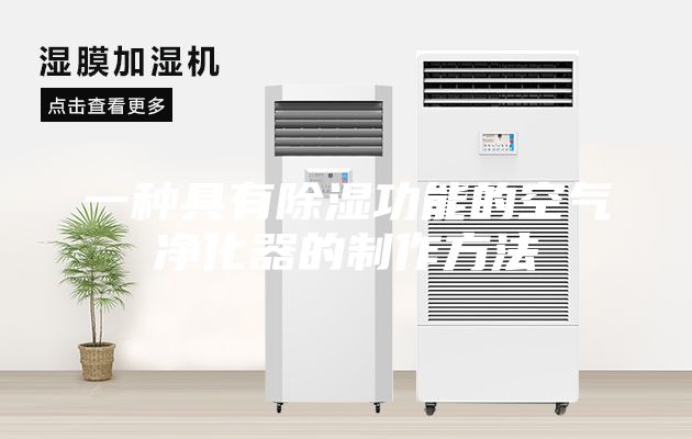 一种具有除湿功能的空气净化器的制作方法